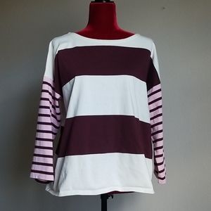 J. Crew Colorblock Tee